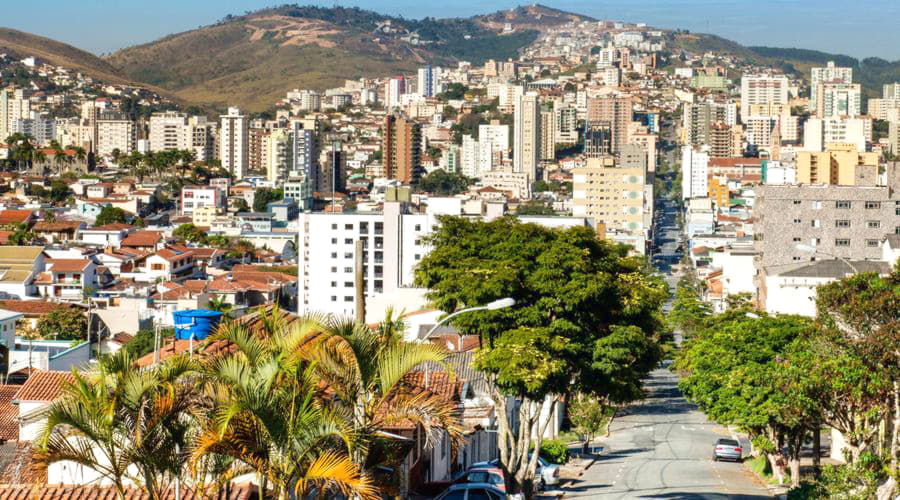 Quais são as escolhas de veículos mais populares em Poços de Caldas?